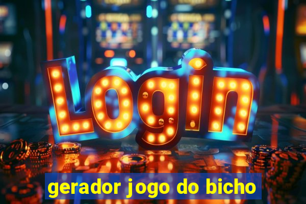 gerador jogo do bicho