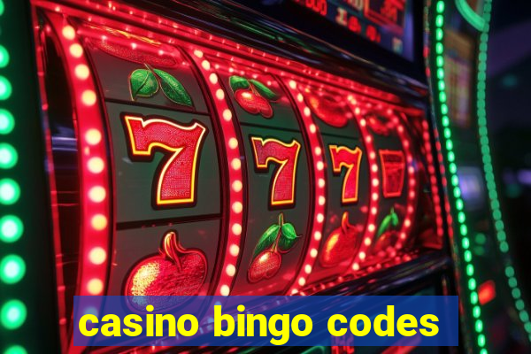 casino bingo codes