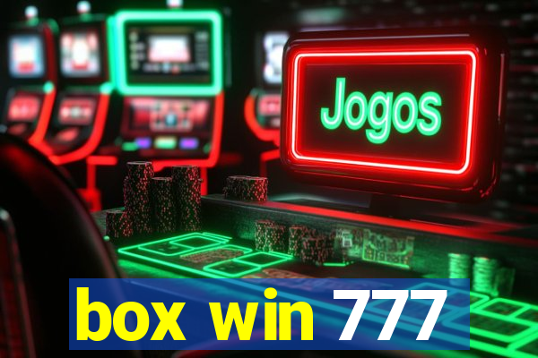 box win 777