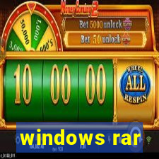 windows rar