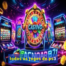 todos os jogos de ps3