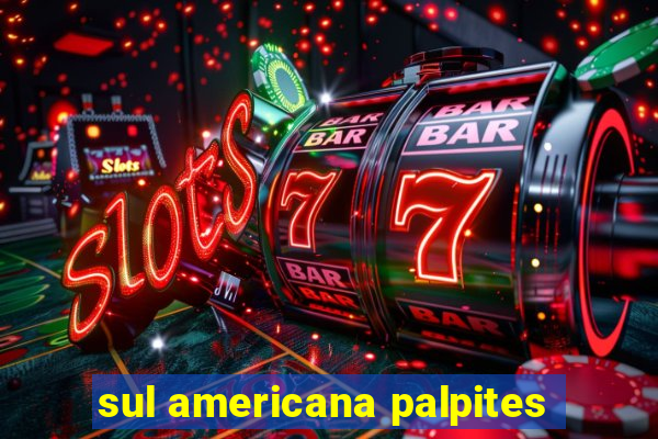 sul americana palpites