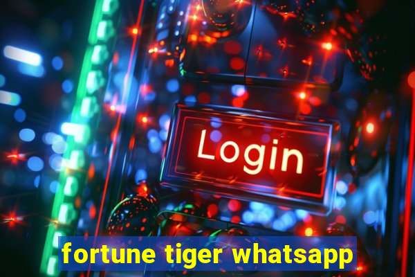 fortune tiger whatsapp