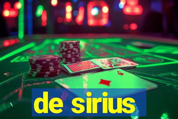 de sirius