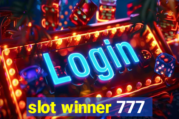 slot winner 777