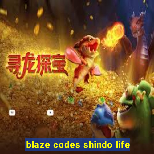blaze codes shindo life