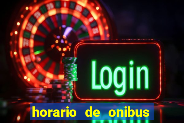 horario de onibus vila nova sao roque