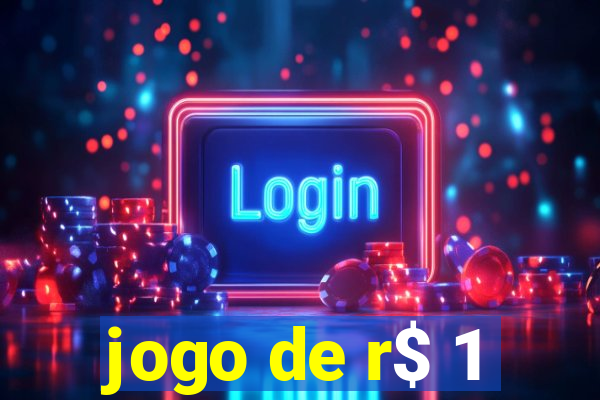 jogo de r$ 1