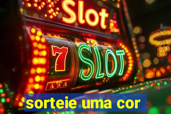 sorteie uma cor