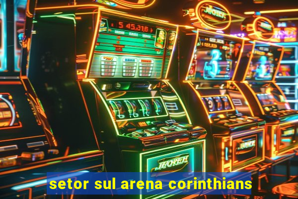 setor sul arena corinthians