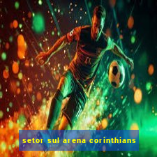 setor sul arena corinthians