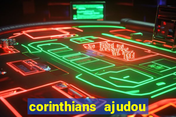 corinthians ajudou o sao paulo